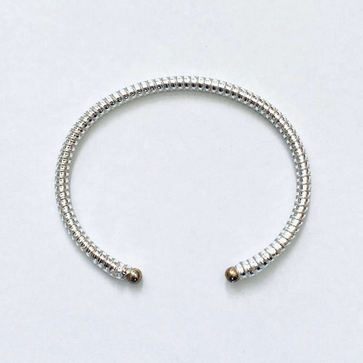 シャイニーカバーブレスレット #シルバー