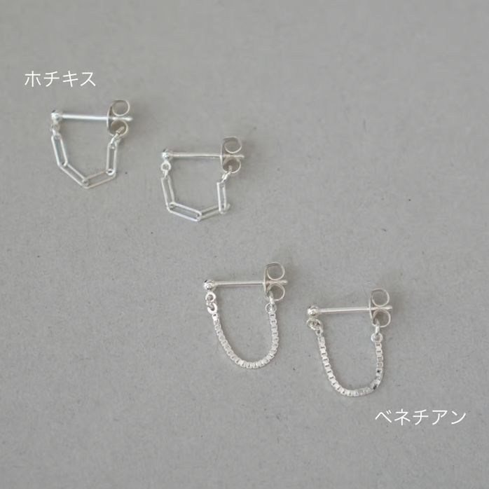 silver925 nezu ピアス アクセサリー