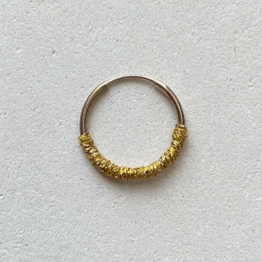 Glitter Hoop Gold