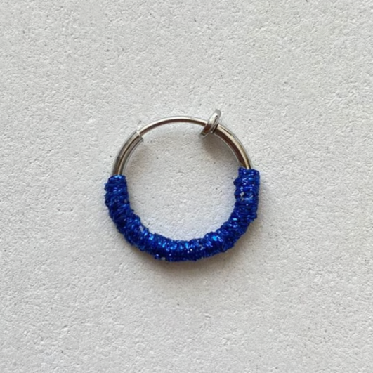 Glitter Hoop Blue