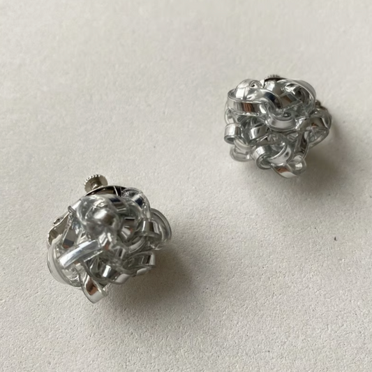 Shiny Curling (Large) Silver