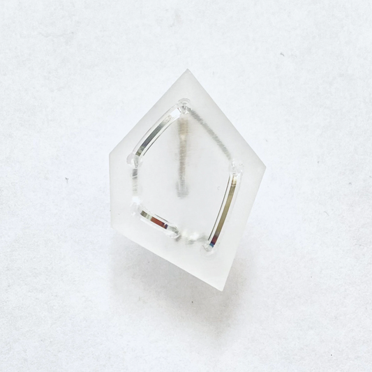 Ice stone x shiny (large) ear accessories