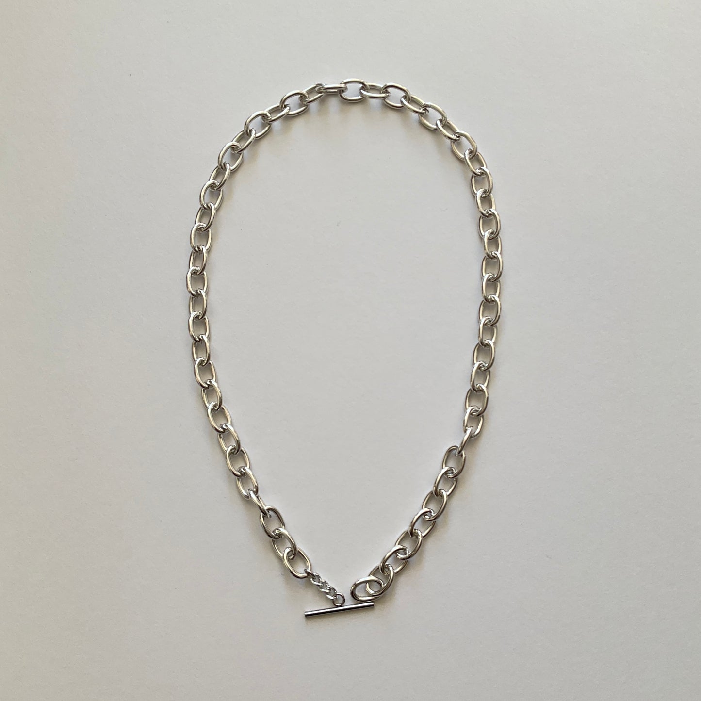 アルミニウムYネックレス