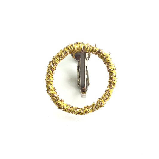 ラメラウンド(小)ゴールド