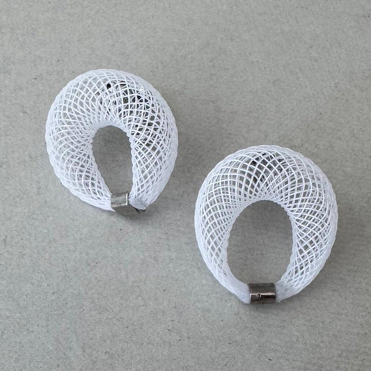 【NEW】チューブリング(小)イヤー  ホワイト