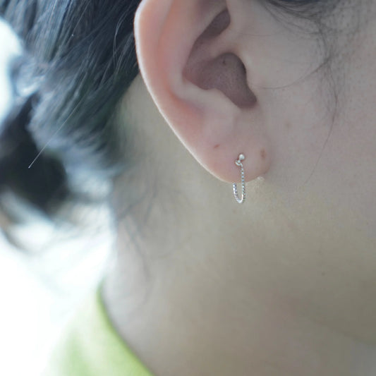 silver925 nezu ピアス アクセサリー