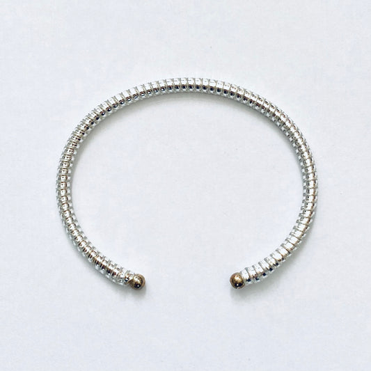 シャイニーカバーブレスレット ＃シルバー