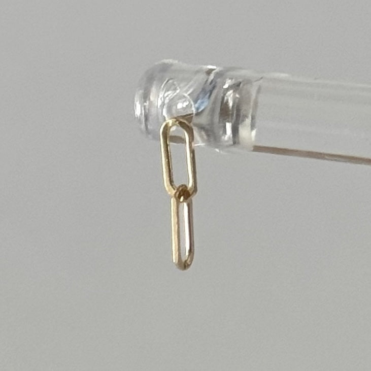 K10スキンWチェーンピアス